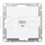 Механизм розетки RJ45 (cat5) EKF UP1-SOW-RJ45-5 белый Эпика, фото8
