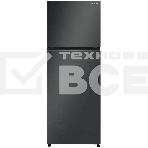 Холодильник Hitachi HRTN6443SBBKCS черный двухкамерный 315/94л морозилка сверху, фото 1