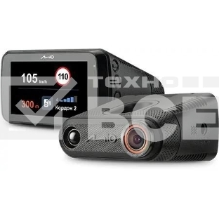 Видеорегистратор с радар-детектором Mio MiVue i85, 1920x1080, 2.7', GPS/ГЛОНАСС, G-сенсор, датчик движения, LDWS, GPS-информатор