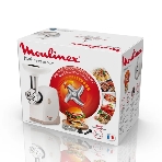 Мясорубка электрическая Moulinex ME462132 белый, 2000 Вт, 2.3 кг/мин, защита от перегрузки, насадки - 5, фото3
