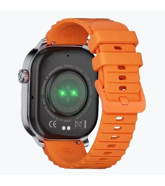 Умные часы KOSPET Pulse, 1.96' AMOLED, Bluetooth 5.3, GPS, IP68, серебристый