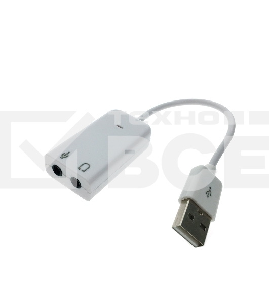 Внешняя звуковая карта USB Espada USB 2.0 (PAAU003) (43082)