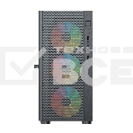 Компьютерный корпус ACD Citadel 104 ATX, Black, USB3.0*1+USB2.0*2+HD audio,3*12cm F1 ARGB fans at front(Slave fans) ,1*12cm F1 ARGB fan at rear (Master fan), фото3