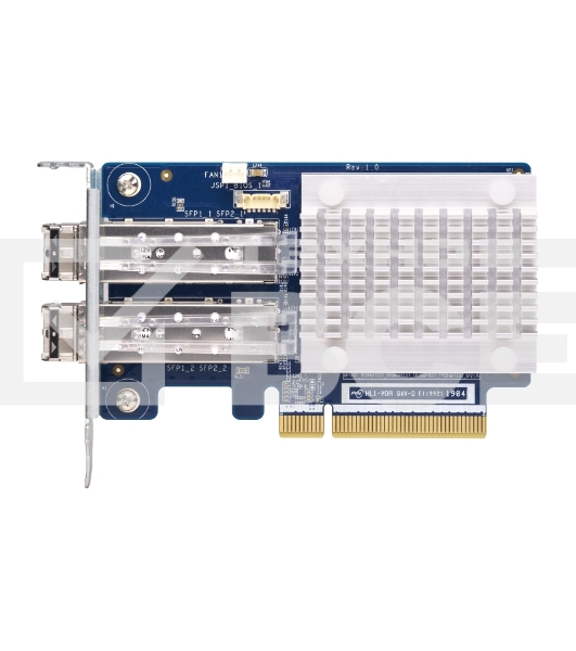 Сетевая карта QNAP QXP-16G2FC Dual-port Fiber Channel adapter, 2 x 16 Gb / s SFP +, PCIe Gen3 x8. For QTS OS ONLY