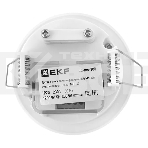 Датчик движения EKF dd-ms-100 (ИК) MS-100 (ДД) встраив. 1200 Вт 360 град. до 6 м IP20, фото3