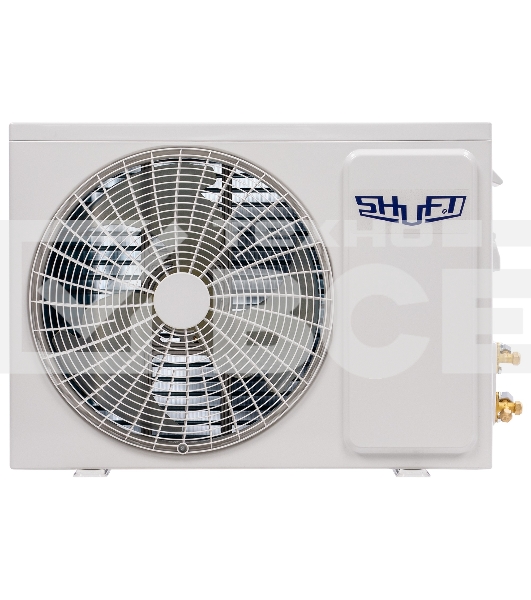 Блок наружный сплит-системы Shuft Asgard DC Black SFTHAI/out-09HN8/BL инвертор, 9000 BTU, 25 м2, охлаждение, обогрев, осушение