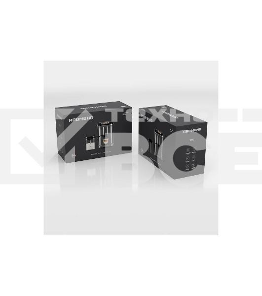 Кофемашина автоматическая Redmond CM707 серый, исп. кофе - зерновой, 1.5 л, 1350 Вт, 19 Бар