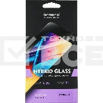 Защитное стекло для экрана BoraSCO Hybrid Glass для ZTE Blade L9 антиблик, 60 х 130 мм, 2.5D, прозрачный, фото2