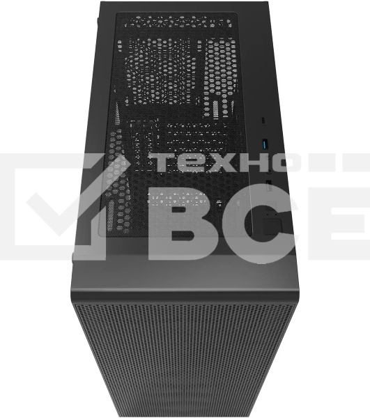 Компьютерный корпус Bloody BD-CC115 черный без БП ATX 8x120мм 1xUSB 2.0 1xUSB 3.0 audio bott PSU