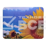 Коврик для мыши Buro BU-M20036 пластиковый, поле подсолнухов, 230х180х2мм, фото2