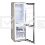 Холодильник Бирюса M418 металлик двухкамерный 125/55л морозилка снизу, фото5