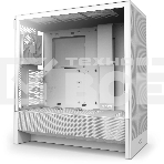 Компьютерный корпус без блока питания NZXT H5 Flow (2024), Midi-Tower, TG, 2x120мм, 1xUSB-A 3.2 + 1xUSB-C 3.2, E-ATX, ATX, mATX, mITX белый, фото 1