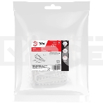 Дюбель-хомут 19-25мм для круглого кабеля NO-224-558 белый (уп.10шт) Эра Б0066279, фото2