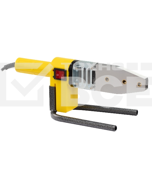 Аппарат для сварки пластиковых труб 850Вт KOLNER KPW 850C, время нагрева 1.5мин, рабочая температура 300гр, насадка 16, 20, 25, 32мм, муфтовая сварка, кабель 2м (набор осн., кейс)