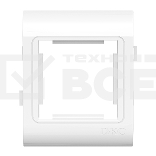 Рамка установочная под 45х45 2мод. PDA-45N 80 (подходит для Mosaic) ДКС 00513