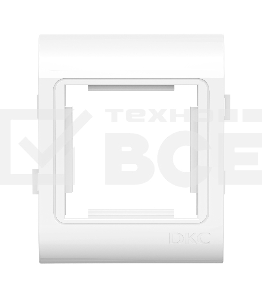 Рамка установочная под 45х45 2мод. PDA-45N 80 (подходит для Mosaic) ДКС 00513