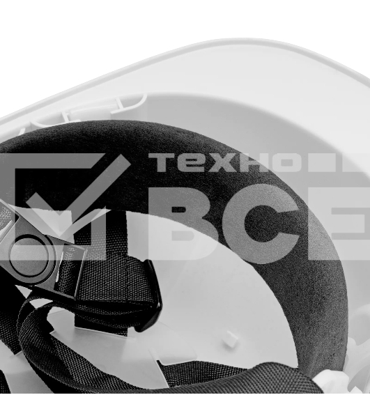 Каска защитная ударопрочная Denzel ABS/PC, плавная регулировка, модель 