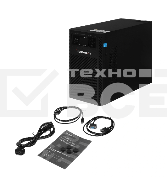 Источник бесперебойного питания Ippon Innova TAE 2000 2000Вт 2000ВА черный