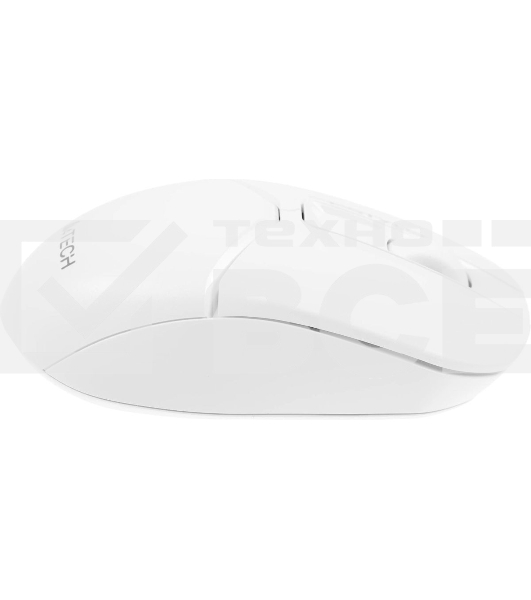 Мышь беспроводная A4Tech Fstyler FB12 белый, 1200 dpi, радиоканал, Bluetooth, USB, кнопки - 3