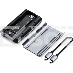 Внешний бокс Satechi USB4 NVMe SSD Pro Enclosure, M.2 2230/2242/2280, Серый ST-EU4NPM, фото5