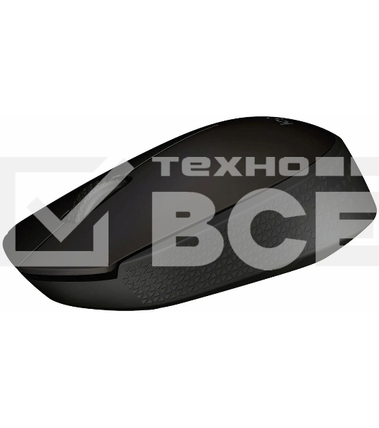 Мышь беспроводная Logitech B170 черный, 1000 dpi, радиоканал, USB, кнопки - 3