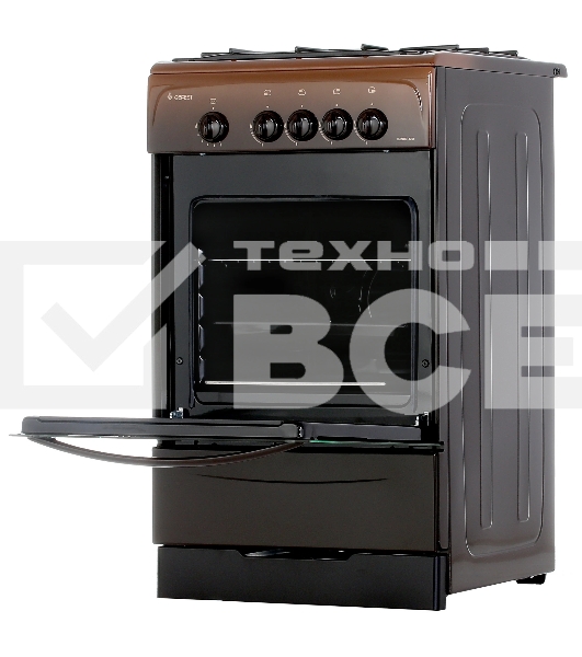 Плита газовая Gefest ПГ 3200-08 К43 коричневый, конфорок 4 шт, духовка 42 л, 50 см x 85 см x 53 см