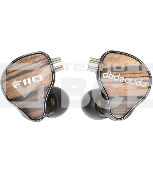 Проводные наушники FiiO FH13 черный, внутриканальные, Jack 3.5/4.4 мм