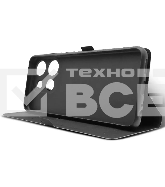 Чехол (флип-кейс) BoraSCO для Infinix Smart 7 71753 черный