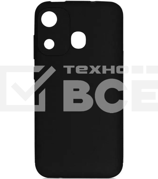 Чехол (клип-кейс) DF itCase-02, для Itel A27, черный itcase-02 (black)