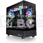 Корпус Thermaltake View 270 TG ARGB черный без БП ATX 6x120mm 2x140mm 1x200mm 2xUSB3.0 audio bott PSU, фото 1