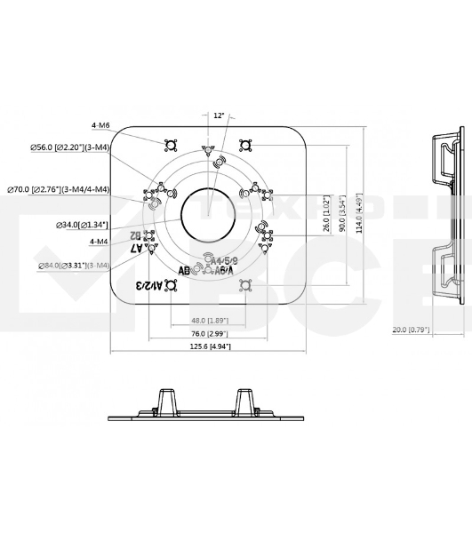 Крепление Dahua DH-PFA152-E