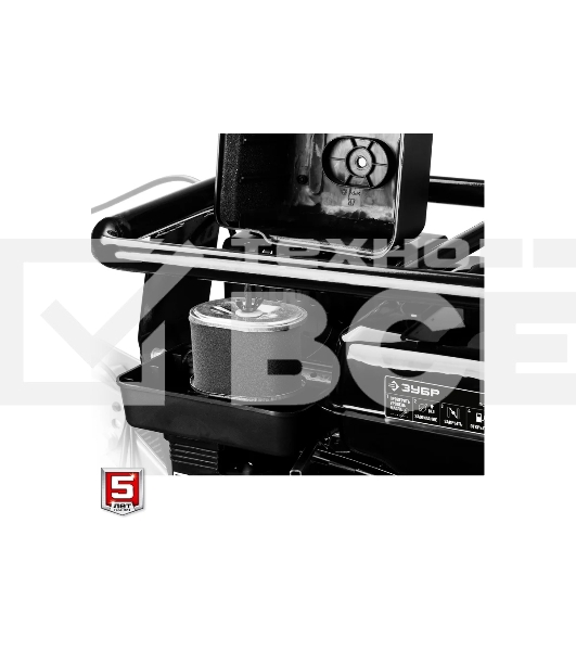 Мотоблок ЗУБР МТУ-350 бензиновый усиленный 212 см3