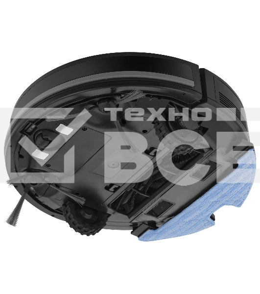Робот-пылесос Coolfort CF-3206 черный, 2600 мАч Li-Ion, уборка влажная/сухая, пылесборник контейнер 0.23 л
