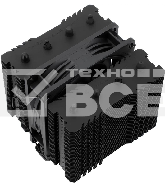 Устройство охлаждения(кулер) Thermalright Peerless Assassin 90 SE Soc-AM5/AM4/1151/1200/1700 черный 4-pin 23.85dB Al+Cu Ret (PA90-SE-BL)