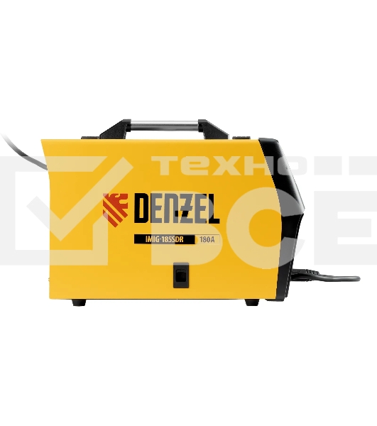 Аппарат инвертор. полуавтомат. cварки IMIG-185SDR, 180 А, ПВ 60%, катушка 5 кг Denzel