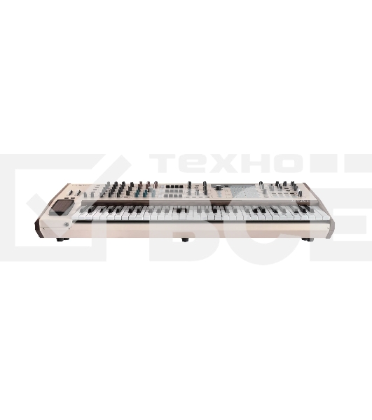 Синтезатор Arturia [PolyBrute 12] 12 голосная полифония, 61 клавиша, полифоническая клавиатура нового поколения с технологией MPE, 2x аналоговых VCO, 32-шаговый арпеджиатор, 64-шаговый секвенсор, 3D-контроллер Morphee [551002]