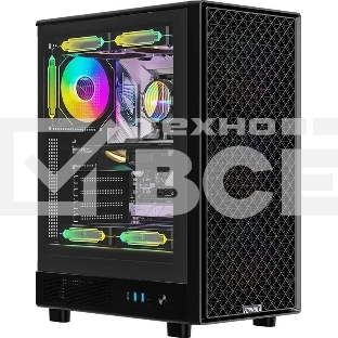 Компьютерный корпус Aerocool / Formula MANA DYNAMIC черный без БП ATX 6x120mm 2xUSB3.0 1xUSB3.1 audio bott PSU