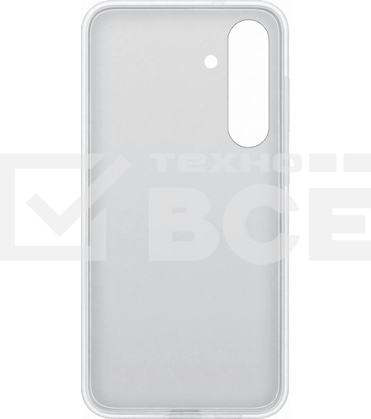 Чехол (клип-кейс) Samsung для Samsung Galaxy S25+ Flipsuit Case S25+ белый/прозрачный