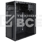 Компьютерный корпус Miditower ExeGate AA-440U-UNS450 (ATX, БП UNS450 с вент. 12см, 2хUSB+1хUSB 3.0, аудио, черный), фото2