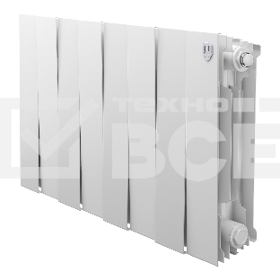 Радиатор биметаллический Royal Thermo PianoForte 300 белый - 8 секц.
