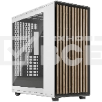 Компьютерный корпус без блока питания Fractal Design North XL TG Dark Tint, Full-Tower, 3x140мм, 2xUSB-A 3.2 + 1xUSB 3.2 Type-C E-ATX, ATX, mATX, mITX Wood panel, Chalk белый, фото 1