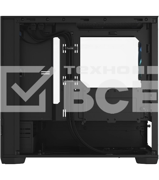 Компьютерный корпус Fractal Design Pop Mini Air RGb черный TG Clear Tint FD-C-POR1M-06