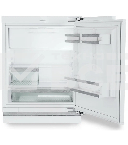 Встраиваемый холодильник Liebherr Pure, высота 82-88 см, door-on-door, с морозильным отделением, сенсорная электроника внутри камеры.
