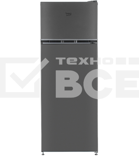 Холодильник Beko B1RDSK240G серый двухкамерный 177/46л морозилка сверху