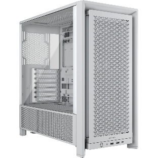 Корпус Corsair Frame 4000D RS White, Midi-Tower, белый, 3 x 120 мм