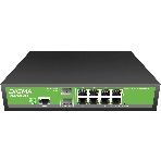 Коммутатор Digma DSW708G-2S-T, 8×1 Гбит/с + 2×1 Гбит/с SFP, управляемый, фото4