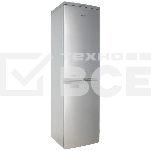 Холодильник DON R-297 NG нерж сталь двухкамерный 225/140л морозилка снизу