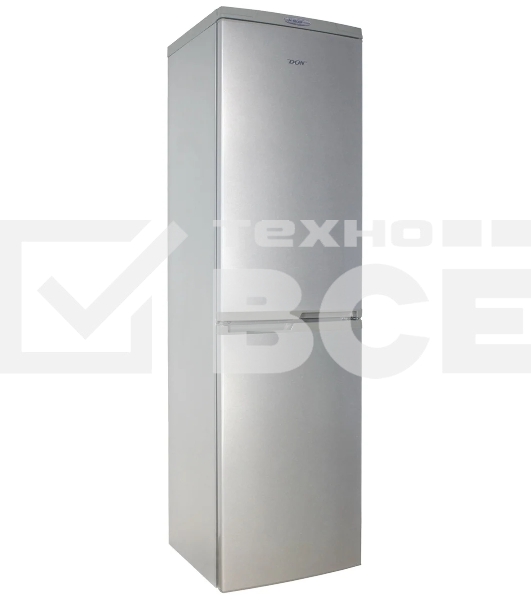Холодильник DON R-297 NG нерж сталь двухкамерный 225/140л морозилка снизу