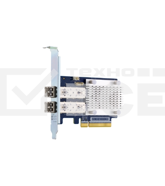 Сетевая карта QNAP QXP-16G2FC Dual-port Fiber Channel adapter, 2 x 16 Gb / s SFP +, PCIe Gen3 x8. For QTS OS ONLY