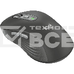 Мышь беспроводная Logitech M750 L Large графитовый, 4000 dpi, радиоканал, Bluetooth, USB, кнопки - 5, фото4